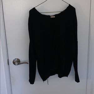 Black sweater